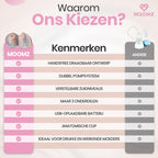 Moomz Handsfree Borstkolf Flex Pro+ Dubbel